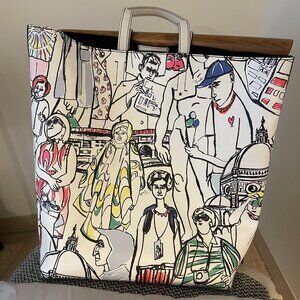 Emilio Pucci Leather Tote Bag